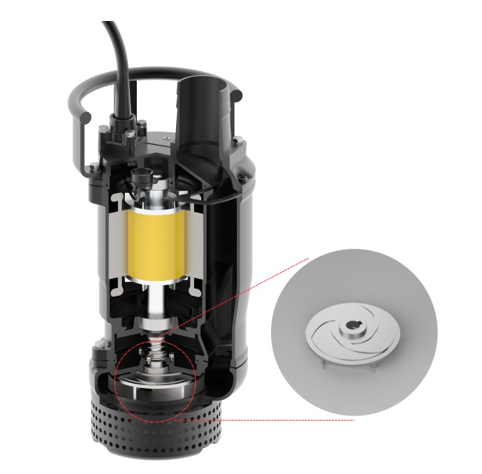 HIGH CHROMIUM ALLOY IMPELLER